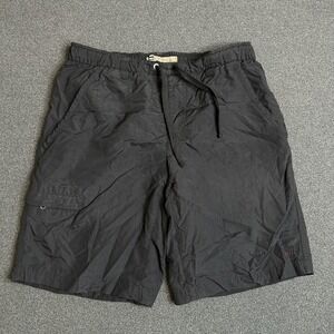 REI Shorts Mens Small Black Nylon Drawstring Pockets